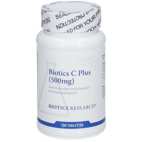 BIOTICS C PLUS (500mg) VITAMIN C, 100 Stk., Energetica Natura B.V.