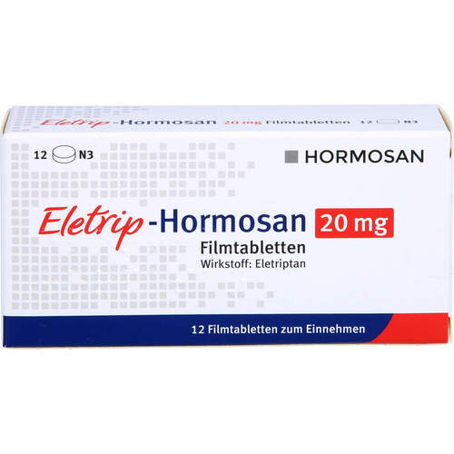 Eletrip-Hormosan 20 mg Filmtabletten, 12 ST, Hormosan Pharma GmbH