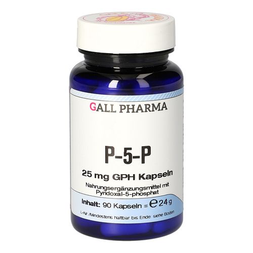 P-5-P 25MG GPH KAPSELN, 90 Stk., Hecht-Pharma GmbH P-5-P 25MG GPH KAPSELN, 90 Stk., Hecht-Pharma GmbH