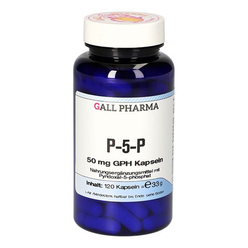 P-5-P 50MG GPH KAPSELN, 120 Stk., Hecht-Pharma GmbH P-5-P 50MG GPH KAPSELN, 120 Stk., Hecht-Pharma GmbH