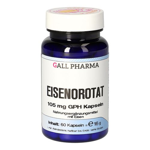 EISENOROTAT 105MG GPH KAPSELN, 60 Stk., Hecht-Pharma GmbH