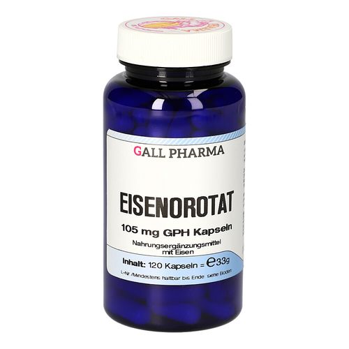 EISENOROTAT 105MG GPH KAPSELN, 120 Stk., Hecht-Pharma GmbH