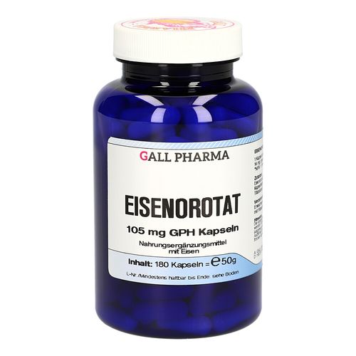 EISENOROTAT 105MG GPH KAPSELN, 180 Stk., Hecht-Pharma GmbH