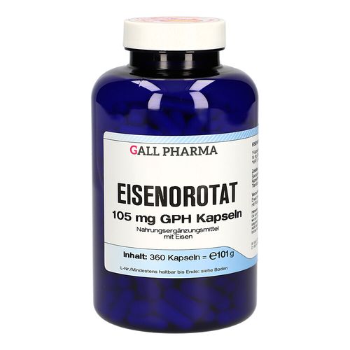 EISENOROTAT 105MG GPH KAPSELN, 360 Stk., Hecht-Pharma GmbH