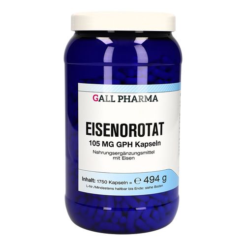 EISENOROTAT 105MG GPH KAPSELN, 1750 Stk., Hecht-Pharma GmbH