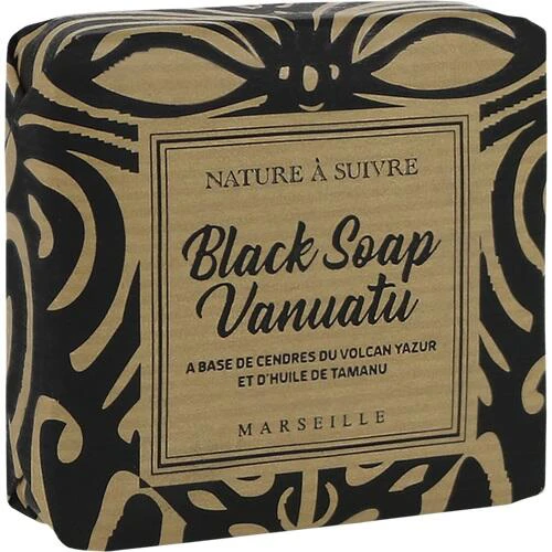 Bio Seife Schwarz Vanuatu Black Magic Soap MADIZA, 80 g, Don Dandrea Deutschland AG