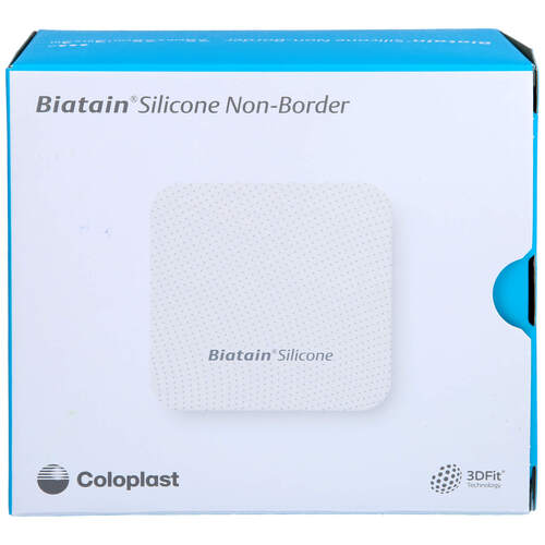 Biatain Silicone Non-Border Schaumverb. 7.5x7.5cm, 10 Stk., Coloplast GmbH Biatain Silicone Non-Border Schaumverb. 7.5x7.5cm, 10 Stk., Coloplast GmbH