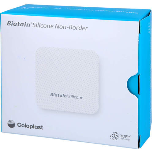 Biatain Silicone Non-Border Schaumverb. 7.5x7.5cm, 10 Stk., Coloplast GmbH Biatain Silicone Non-Border Schaumverb. 7.5x7.5cm, 10 Stk., Coloplast GmbH