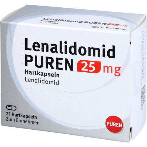 Lenalidomid PUREN 25 mg Hartkapseln, 21 Stk., PUREN Pharma GmbH & Co. KG