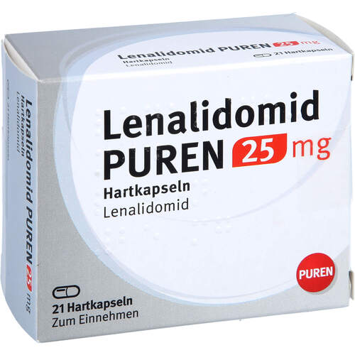 Lenalidomid PUREN 25 mg Hartkapseln, 21 Stk., PUREN Pharma GmbH & Co. KG