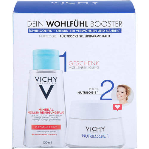 VICHY Nutrilogie 1 trockene Haut + PT Mizelle Coff, 1 Pck., L'oreal Deutschland GmbH