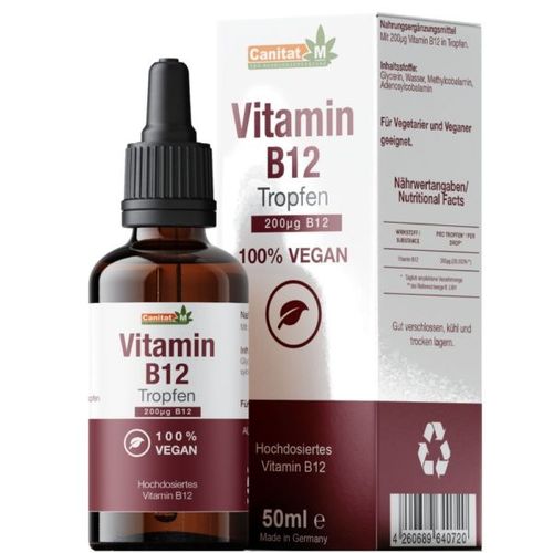 Canitat M Vitamin B12 Tropfen, 50 ml, Ziegler Nutrition UG UG (haftungsbeschr&auml;nkt)