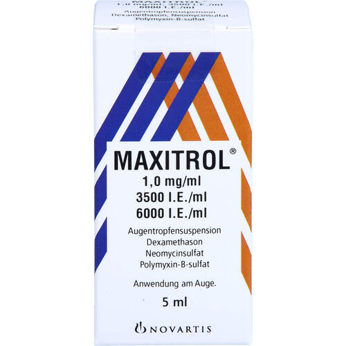 Maxitrol Augentropfensuspension, 5 ml, Orifarm GmbH
