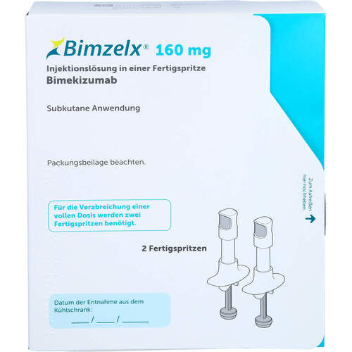 Bimzelx 160 mg Injektionslösung in Fertigspritze, 1x2 Stk., UCB Pharma GmbH