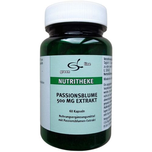 PASSIONSBLUME 500 MG EXTRAKT KAPSELN, 60 Stk., 11 A Nutritheke GmbH