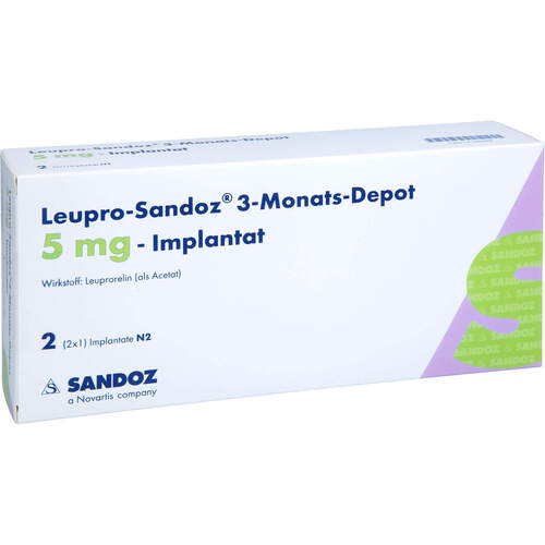 Leupro-Sandoz 3-Monats-Depot, 2 Stk., Abacus Medicine A/S