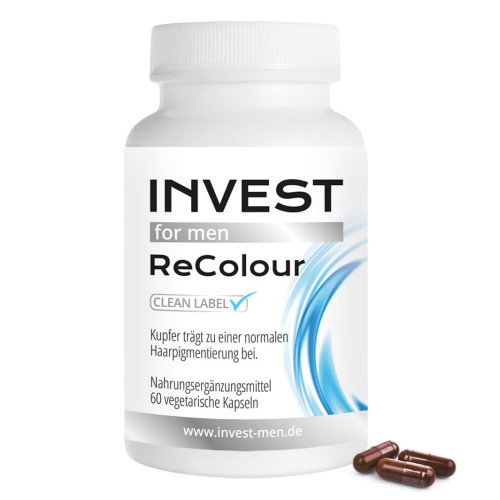 INVEST MEN ReColour mit MELATINE, 60 Stk., APOrtha Deutschland GmbH