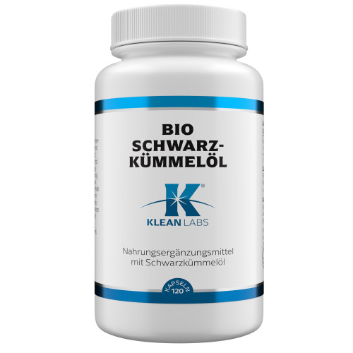Schwarzkümmelöl 500 mg vegan KLEAN LABS, 120 Stk., Supplementa GmbH