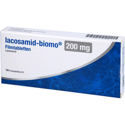 lacosamid-biomo 200 mg, 14 Stk., Biomo Pharma GmbH