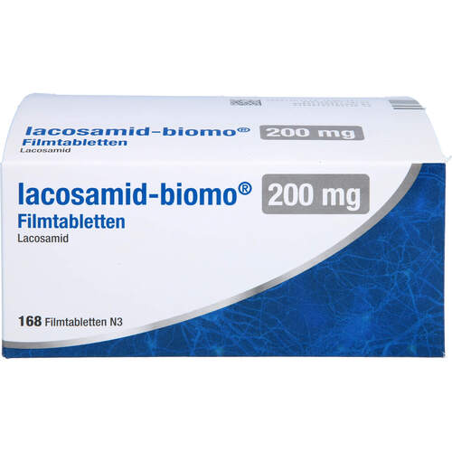 lacosamid-biomo 200 mg, 168 Stk., Biomo Pharma GmbH