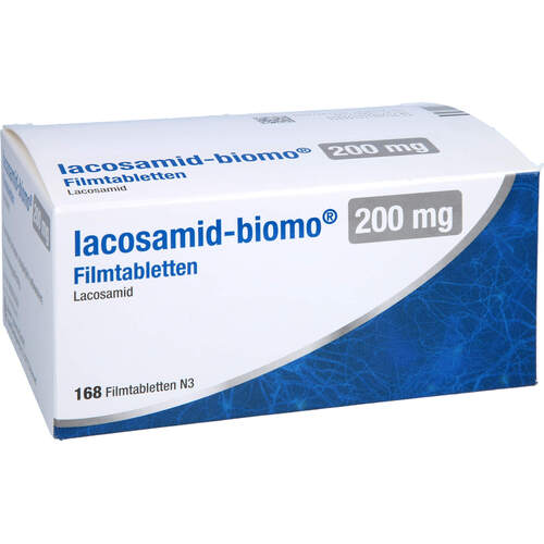 lacosamid-biomo 200 mg, 168 Stk., Biomo Pharma GmbH
