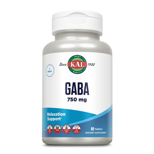 GABA 750 mg KAL, 90 Stk., Supplementa GmbH