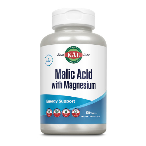 Malic Acid mit Magnesium KAL, 120 Stk., Supplementa GmbH