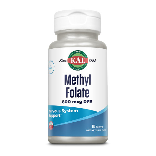 Methyl Folat 800 mcg (Ultra Folate) KAL, 90 Stk., Supplementa GmbH