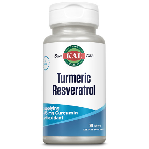 Turmeric Resveratrol Solaray, 30 Stk., Supplementa GmbH