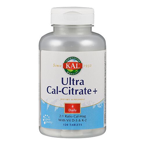 Ultra Cal-Citrate Plus KAL, 120 Stk., Supplementa GmbH