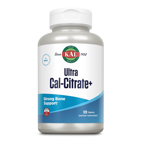 Ultra Cal-Citrate Plus KAL, 120 Stk., Supplementa GmbH