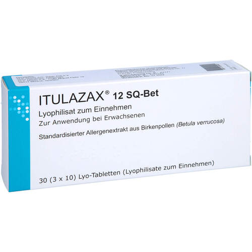 ITULAZAX 12 SQ-Bet Lyophilisat zum Einnehmen, 30 ST, Axicorp Pharma GmbH