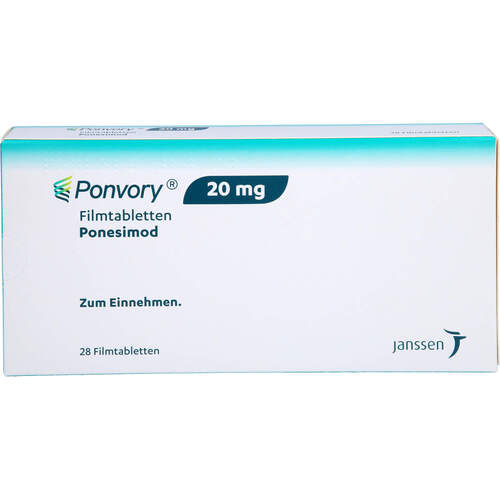 Ponvory 20 mg Filmtabletten, 28 Stk., Laboratoires Juvise Pharmaceuticals
