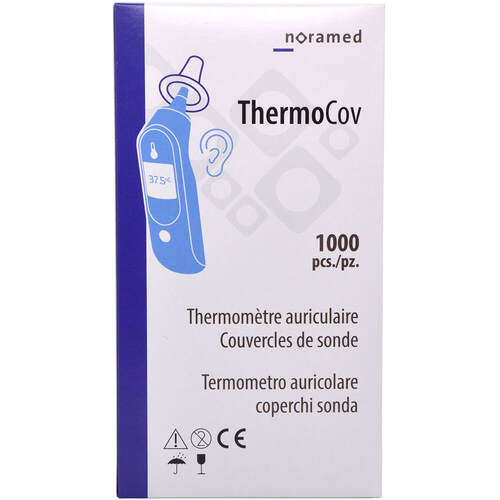 Schutzkappen f&uuml;r Ohrthermometer ThermoCov, 5x200 Stk., Noracent Pharma Handels GmbH