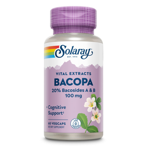 Bacopa Extrakt Solaray, 60 Stk., Supplementa GmbH