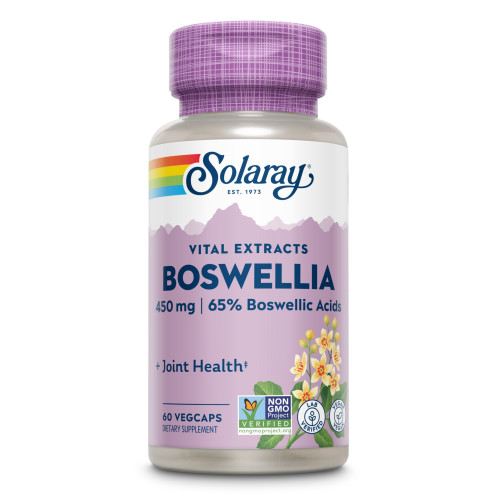 Boswellia Extrakt 450 mg (Weihrauch) Solaray, 60 Stk., Supplementa GmbH