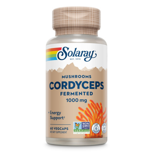 Cordyceps fermentiert Solaray, 60 Stk., Supplementa GmbH