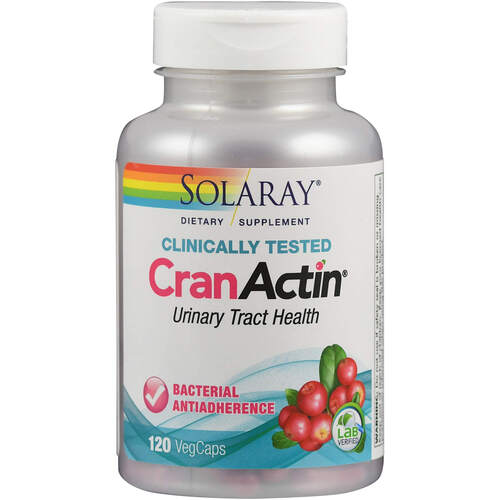 CranActin Cranberryextrakt Solaray, 120 Stk., Supplementa GmbH