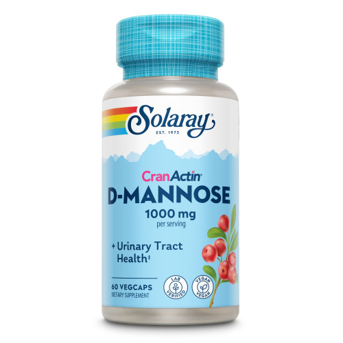 D-Mannose mit CranActin Solaray, 60 Stk., Supplementa GmbH