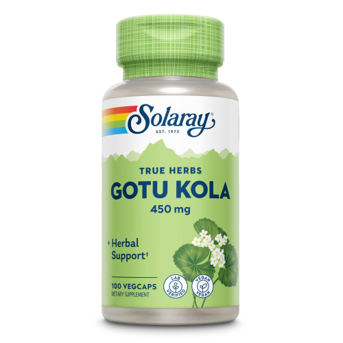 Gotu Kola (Centella asiatica) Solaray, 100 Stk., Supplementa GmbH