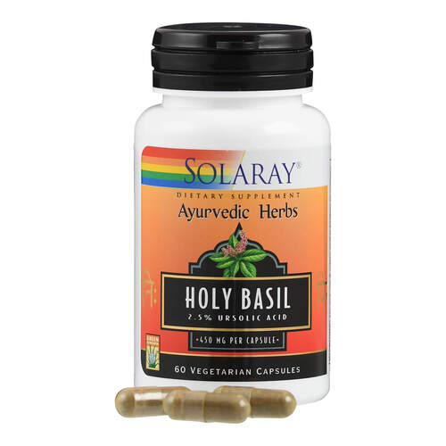 Heiliges Basilikum Solaray, 60 Stk., Supplementa GmbH