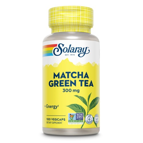 Matcha Green Tea 300 mg Solaray, 100 Stk., Supplementa GmbH