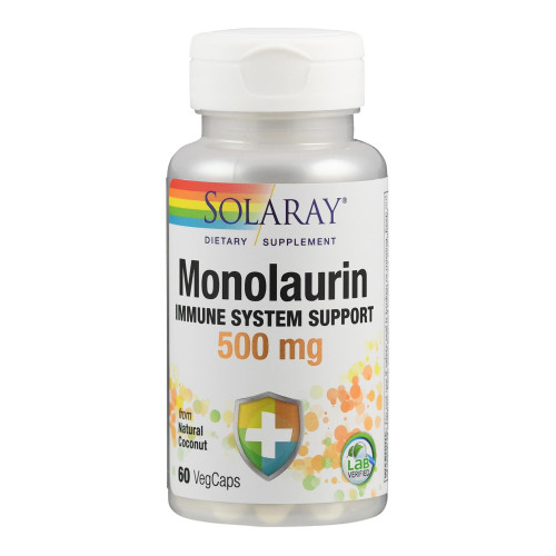 Monolaurin 500 mg Solaray, 60 Stk., Supplementa GmbH