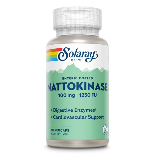 Nattokinase 100 mg Solaray, 30 Stk., Supplementa GmbH