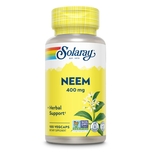 Neem-Bl&auml;tter 400 mg Solaray, 100 Stk., Supplementa GmbH