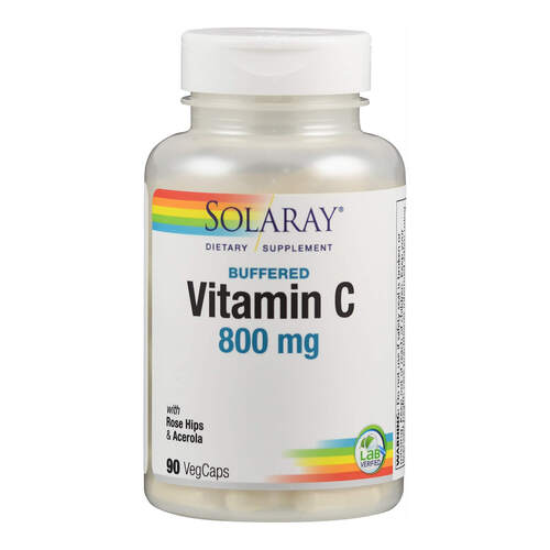 Non-Acidic Vitamin C (s&auml;urefrei) Solaray, 90 Stk., Supplementa GmbH