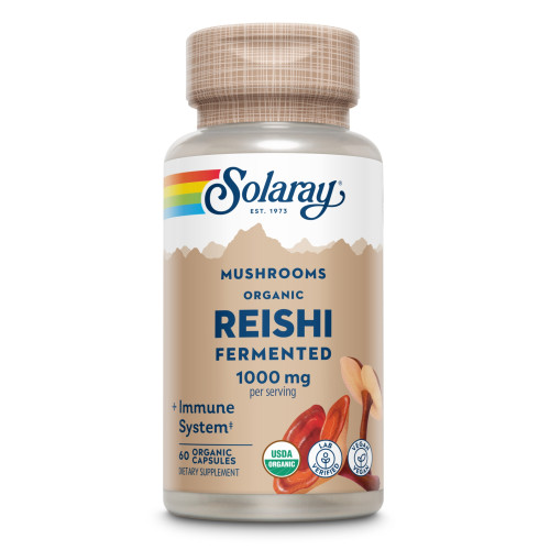 Reishi fermentiert Solaray, 60 Stk., Supplementa GmbH