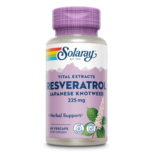 Resveratrol Triple Strength Solaray, 60 Stk., Supplementa GmbH