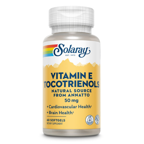 Tocotrienols 50 mg Solaray, 60 Stk., Supplementa GmbH