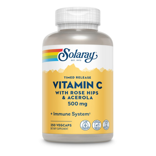 Vitamin C 500 mg mit Hageb & Acero verz&ouml;g Solaray, 250 Stk., Supplementa GmbH